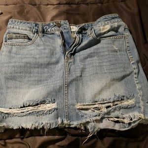 Jean skirt